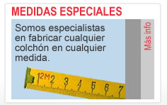 Medidas Especiales de Colchones